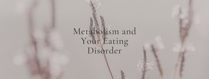 Metabolism And Your Eating Disorder
