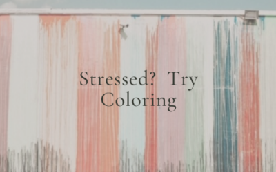 Stressed ? Try Coloring