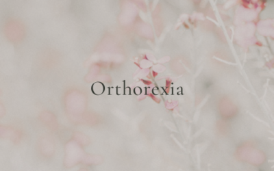 Orthorexia Nervosa